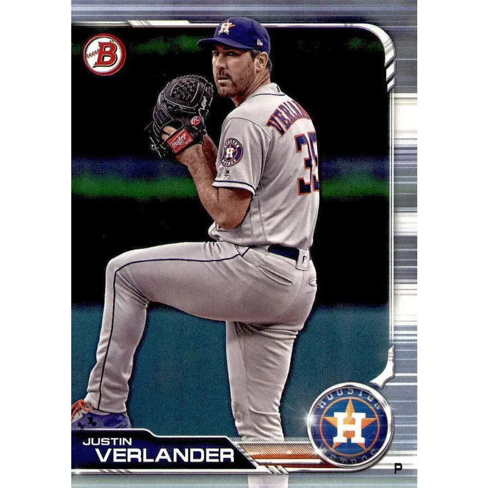 2019 Bowman Justin Verlander #64 HouSton Astros